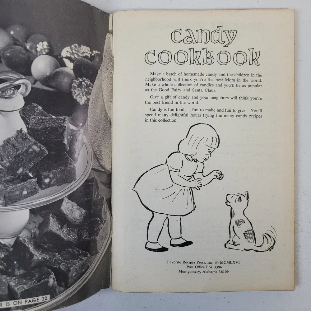 Favorite Recipes Press candy cookbook